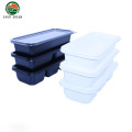 Rechteck Food Safe Box Leckdosen Plastik -Mittagessen -Behälter